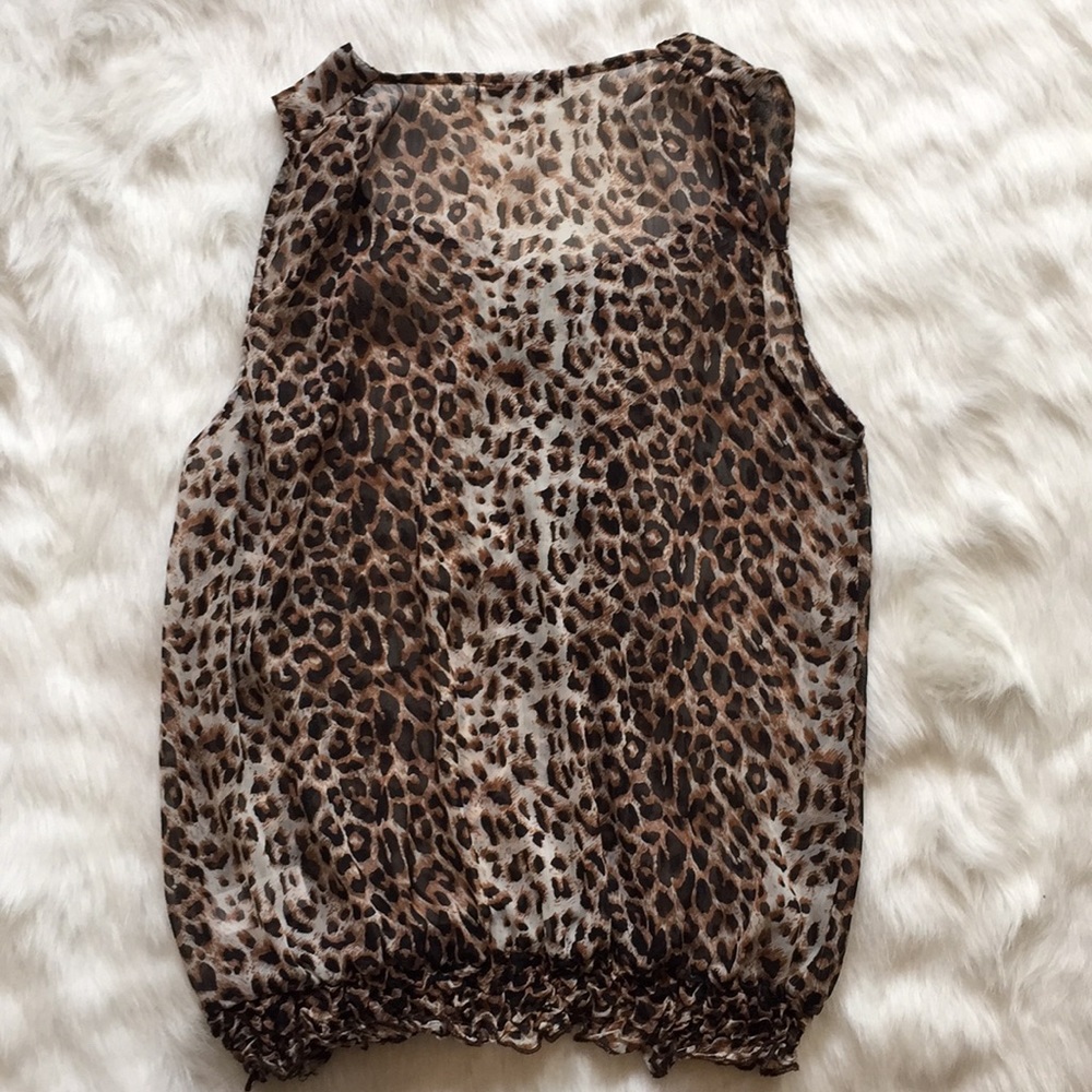 Leopard blouse - Picture 2 of 3